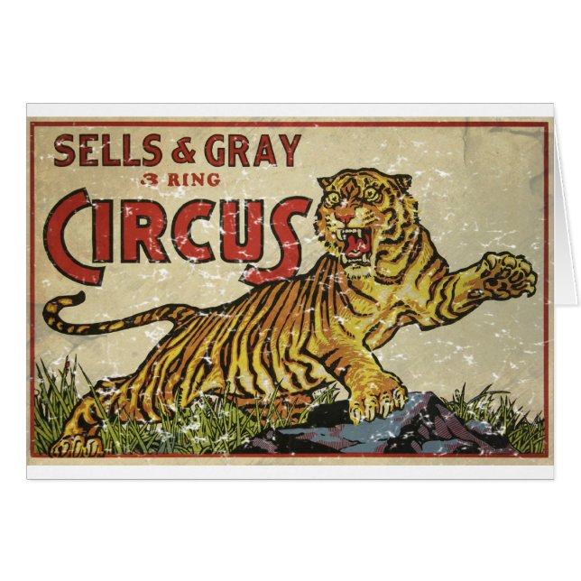 3 Ring Circus - circa 1930 distressed (Front Horizontal)