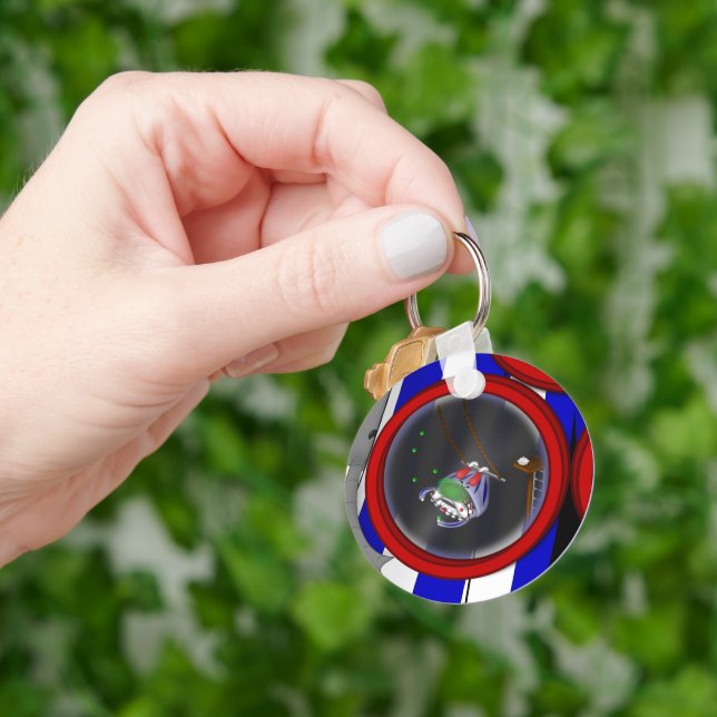 3 Ring Circus - Clown -  Key Ring (Hand)