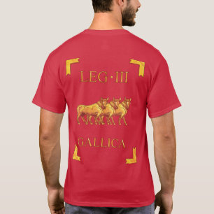 3 Roman Legio III Gallica Vexillum T-Shirt