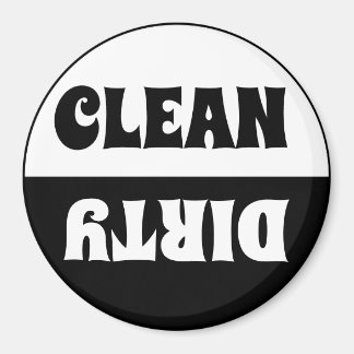 3" Round Dishwasher Clean Dirty Indicator Magnet