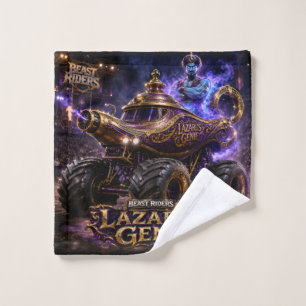 3 set towels/magical Lazarus the Genie towels set
