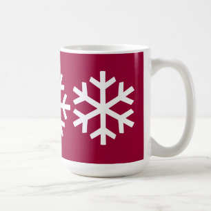 3 Snowflake Mug