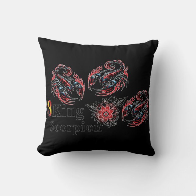 3 Sporpion King Pillow (Front)