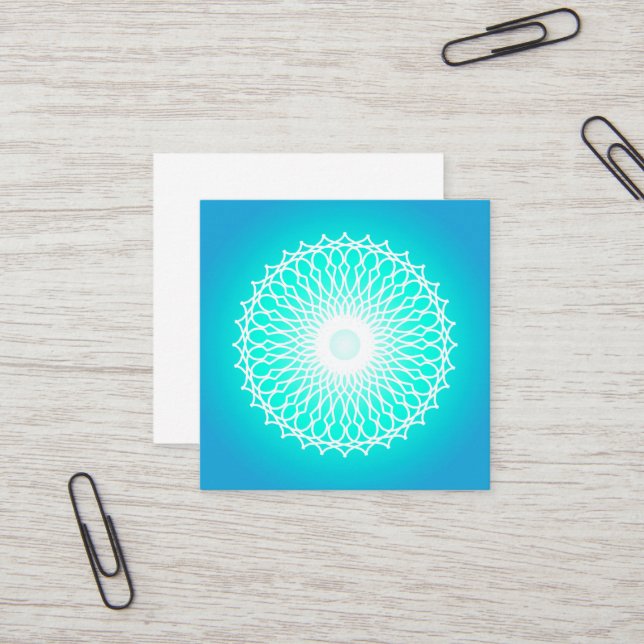 3 SQUARE BUSINESS CARD (Front/Back In Situ)