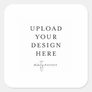 3" Square Label