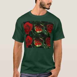 3 stages of ROSE Flower : Great HAPPY Celebrations T-Shirt
