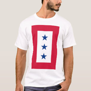 3-Star Blue Star Service Banner T-Shirt