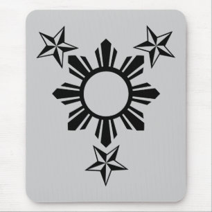 3 Stars and Sun Mouse Pad