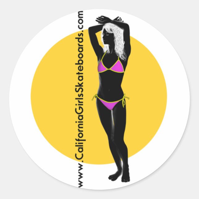 3" Sticker (Set of 6) (Front)