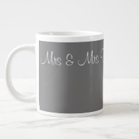 3 Style Mugs - Mrs & Mrs Dickinson 21.07.20xx