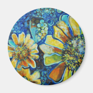 3 Sunflowers Magnet