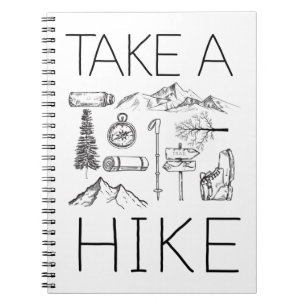 3 take a hike notebook