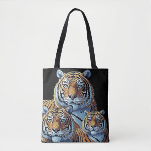 3 TIGER TOTE BAG