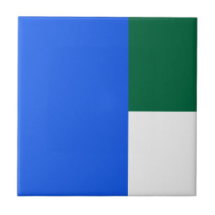 3 Tone Ceramic Tile, Small (4.25" x 4.25") Tile