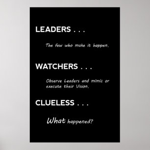 3 TYPES of PEOPLE . . . Poster