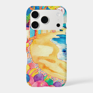 *~* 3 Watercolor Sea Beach Umbrella Sand