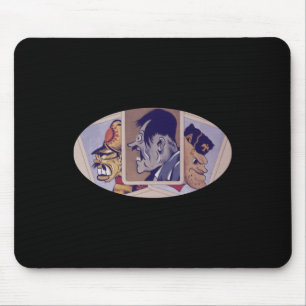 3 White House Idiots Trump Vance Bondi Noem Hegset Mouse Pad