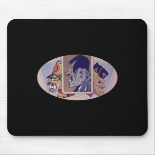 3 White House Idiots Trump Vance Bondi Noem Hegset Mouse Pad