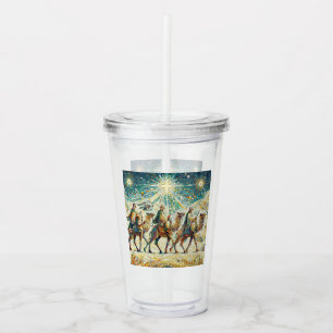 3 Wise men Acrylic Tumbler