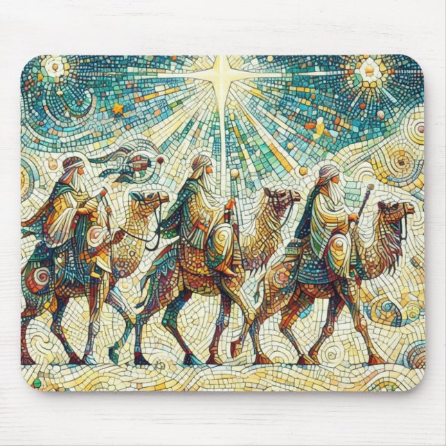 3 Wise men Mouse Pad (Front)
