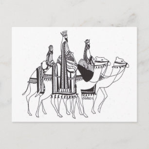 3 Wise Men Postcard