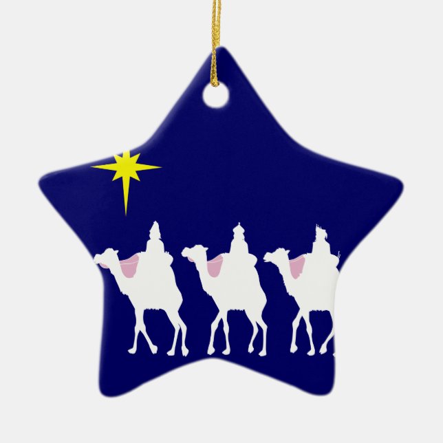 3 Wise Men Star Ornament (Front)