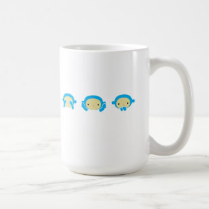 3 Wise Monkeys Coffee Mug
