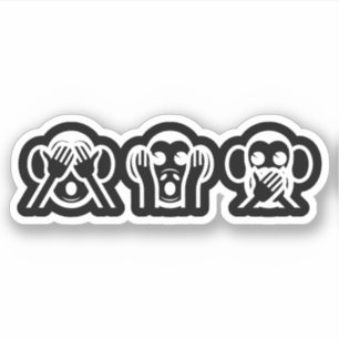 3 Wise Monkeys Emoji