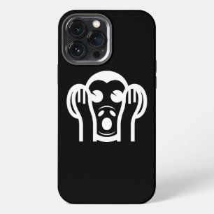 3 Wise Monkeys Kikazaru 聞かざる Hear NO Evil Emoji iPhone 13 Pro Max Case