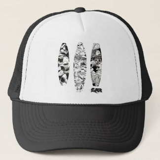 3 Woodcuts Trucker Hat
