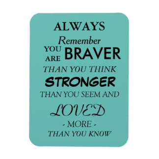 3"x4" Encouraging Quote Magnet