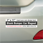 3" x 11" Design Your Own Bumper