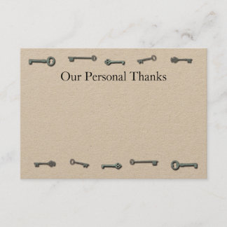 3 x 5  Ctc Thank you Card