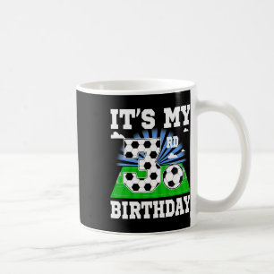 3 Year Old Boy It's My 3rd Birthday Soccer Theme P Coffee Mug