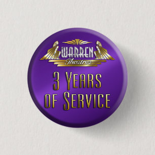 3 Year Pin