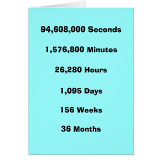 3 years any way you slice it