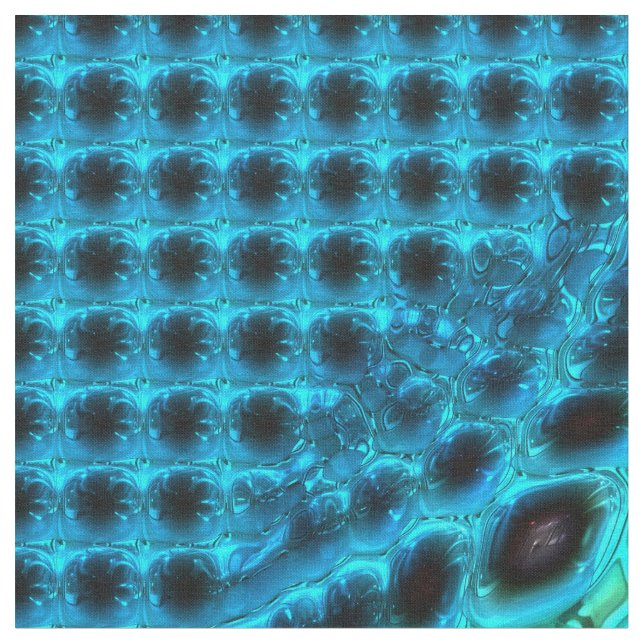 3D Abstract Art 11A Custom Fabrics Fabric (Close Up)