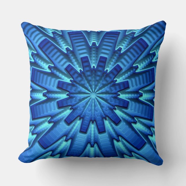 3D Abstract Art 1A Pillows (Front)