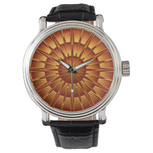 3D Abstract Art 2A Watch & Numeral Options