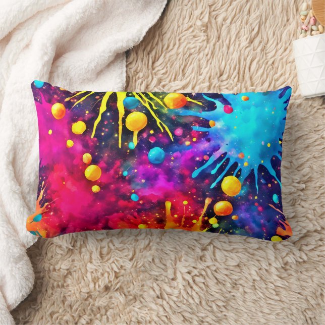3D  Abstract - Lumbar Cushion (Blanket)