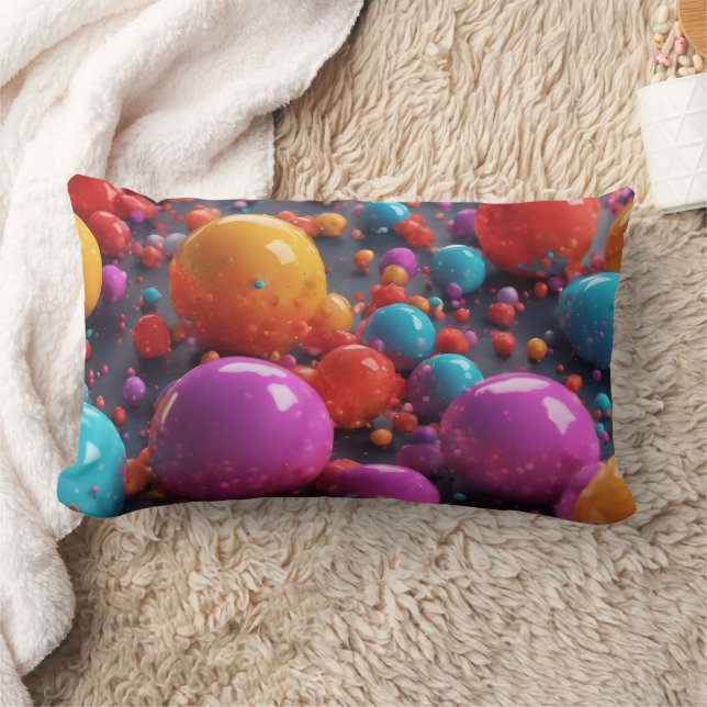 3D  Abstract - Lumbar Cushion (Blanket)