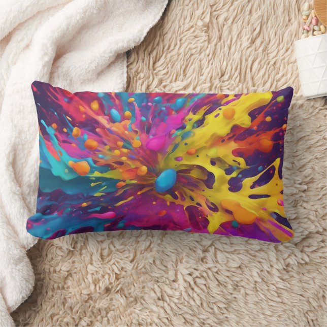 3D  Abstract - Lumbar Cushion (Blanket)