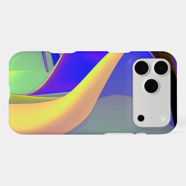 3D Abstract Rainbow Art (Back (Horizontal))