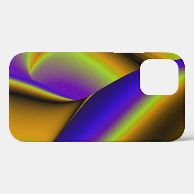 3D Abstract Rainbow Art Case-Mate iPhone Case (Back (Horizontal))
