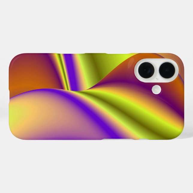 3D Abstract Rainbow Art Case-Mate iPhone Case (Back (Horizontal))