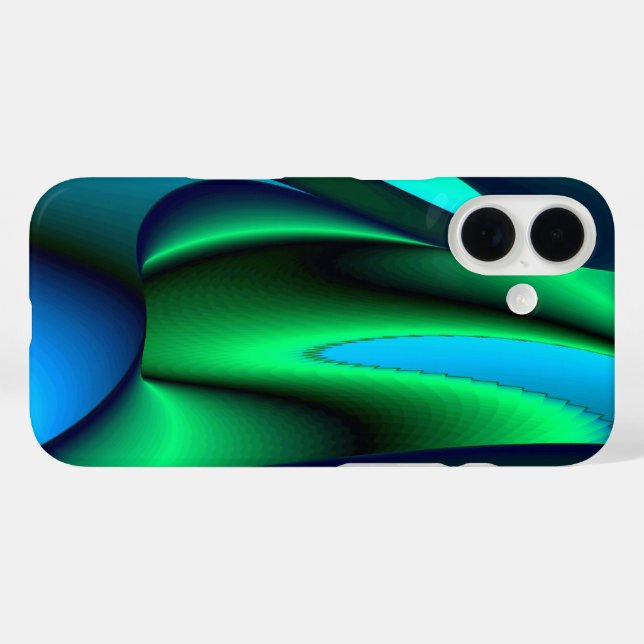 3D Abstract Rainbow Art Case-Mate iPhone Case (Back (Horizontal))
