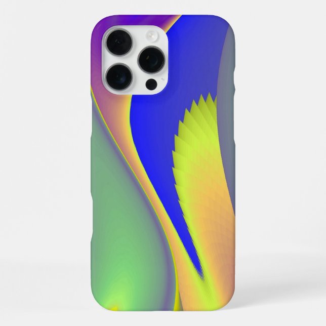 3D Abstract Rainbow Art iPhone Case (Back)