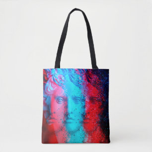 3d anaglyph effect. Covid-mutants. David Apollo. G Tote Bag