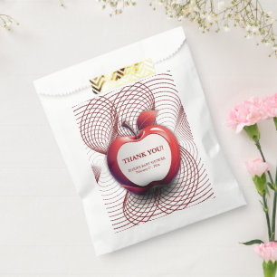 3D Apple of Our Eye Geometric Baby Shower Favour Bag
