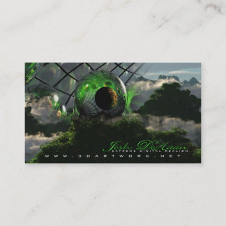 3D Artwork Business Cards v3